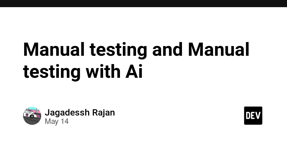 Manual testing and Manual testing with Ai