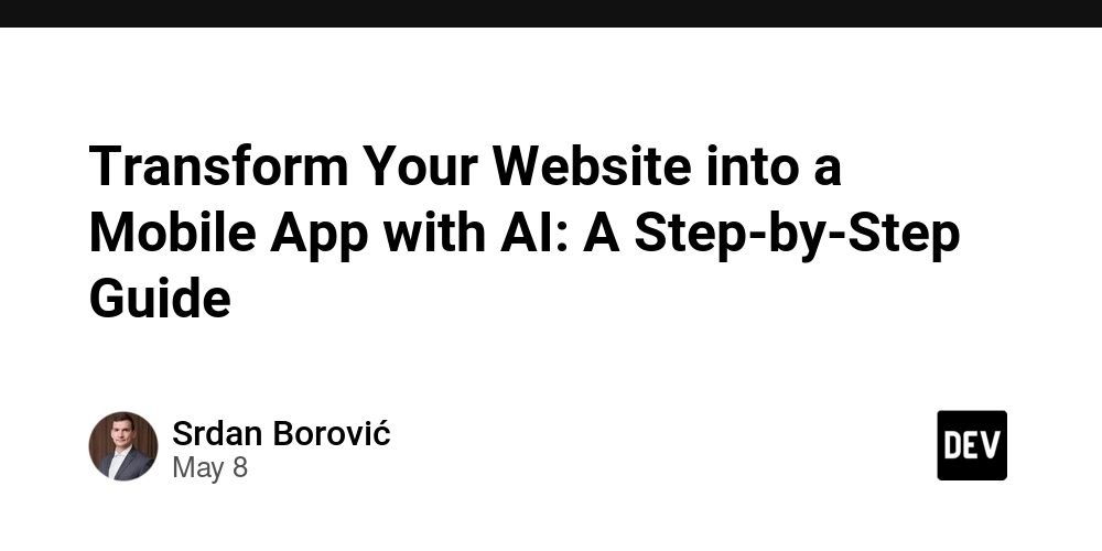 Transform Your Website into a Mobile App with AI: A Step-by-Step Guide