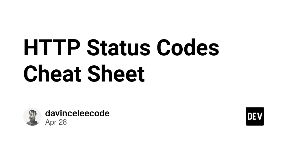 HTTP Status Codes Cheat Sheet