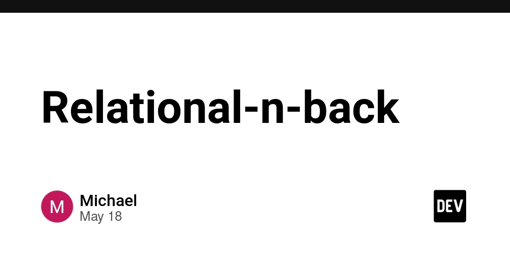 Relational-n-back