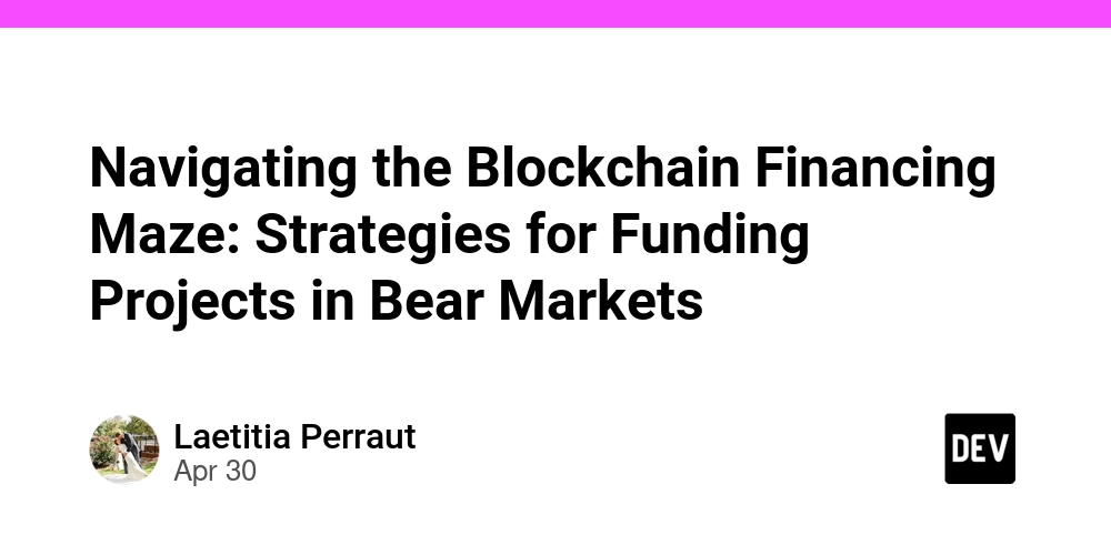 Navigating the Blockchain Financing Maze: Strategies for Funding Projects in Bear Markets