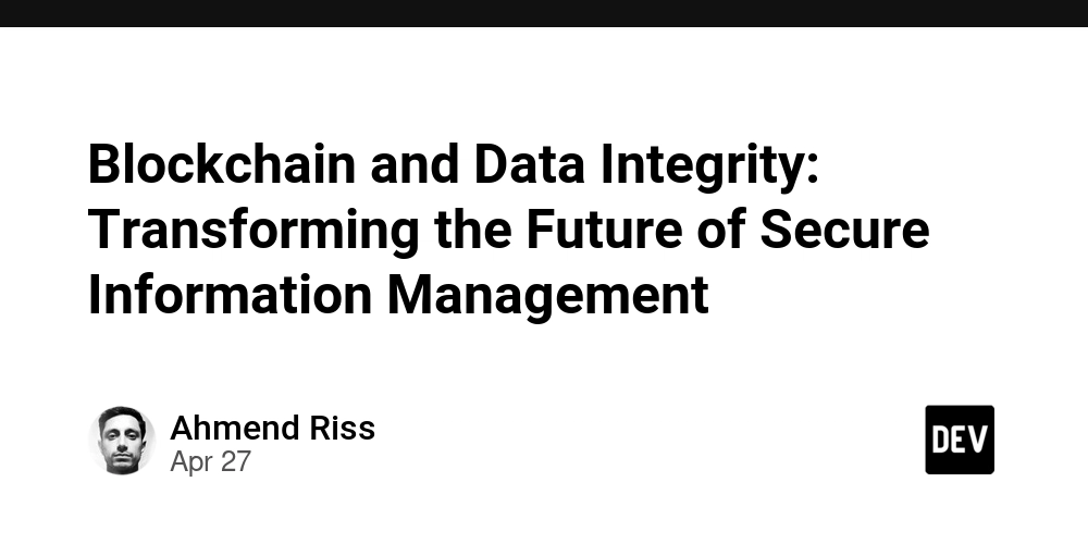 Blockchain and Data Integrity: Transforming the Future of Secure Information Management
