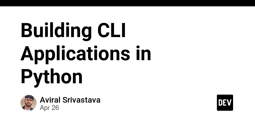Building CLI Applications in Python