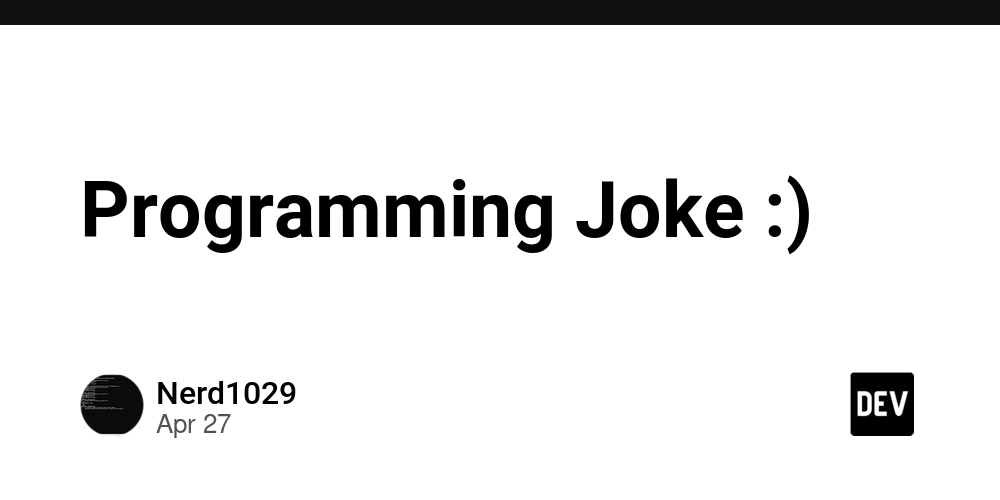 Programming Joke :)