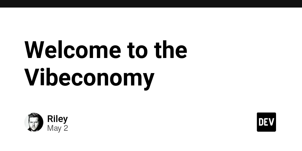 Welcome to the Vibeconomy