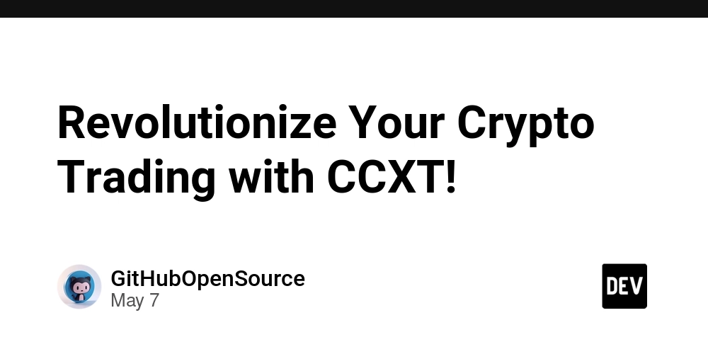 Revolutionize Your Crypto Trading with CCXT!
