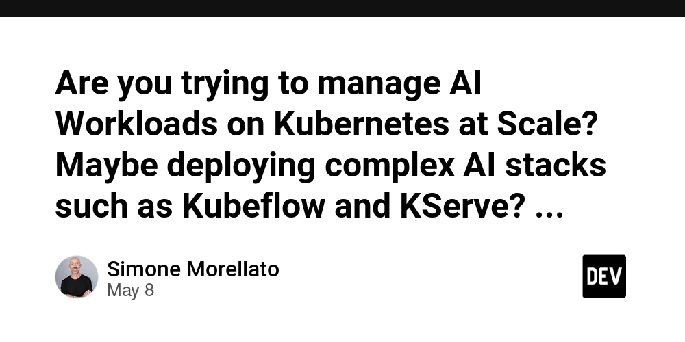 Are you trying to manage AI Workloads on Kubernetes at Scale? Maybe deploying complex AI stacks such as Kubeflow and KServe? Here is how Sveltos Enables Multi-Cluster, GitOps-driven MLOps https://ppaolo.substack.com/p/managing-ai-workloads-on-kubernetes