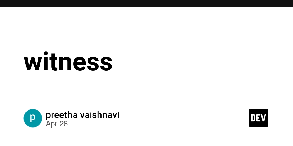 witness