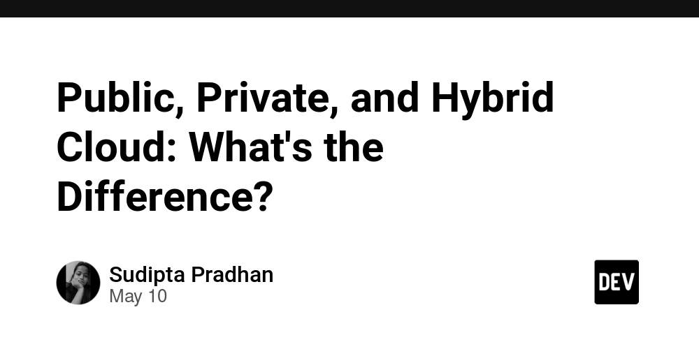 Public, Private, and Hybrid Cloud: What's the Difference?