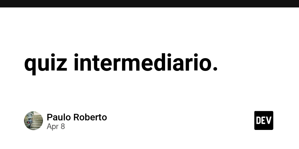quiz intermediario.