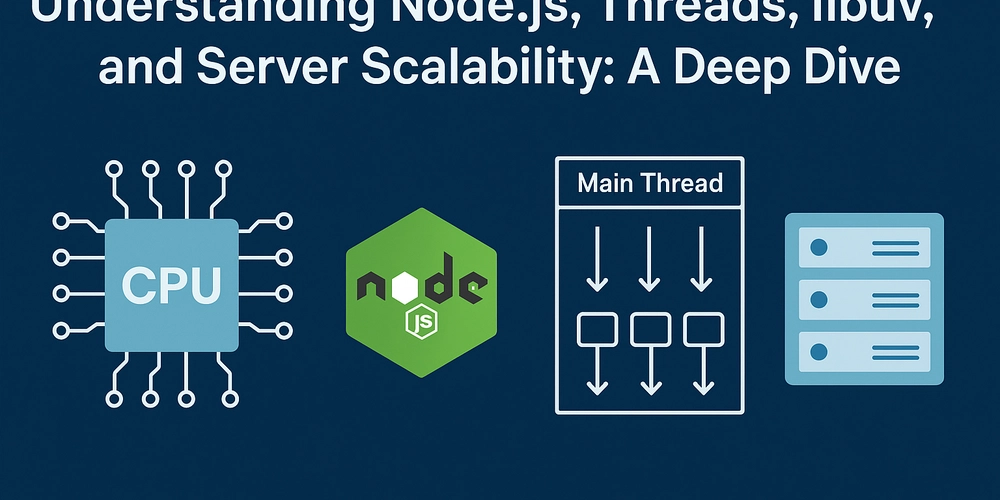 Understanding Node.js, Threads, libuv, and Server Scalability: A Deep Dive