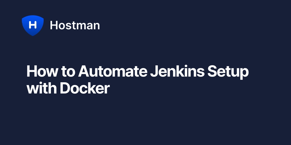 How to Automate Jenkins Setup with Docker