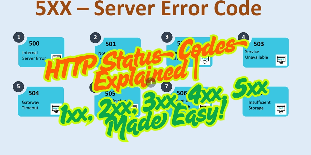 HTTP Status Codes Explained | 1xx, 2xx, 3xx, 4xx, 5xx Made Easy!