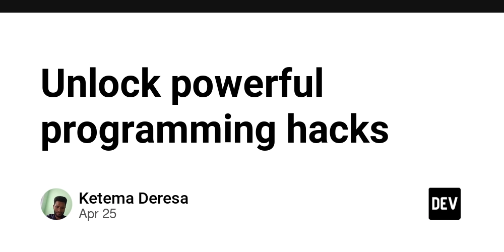Unlock powerful programming hacks