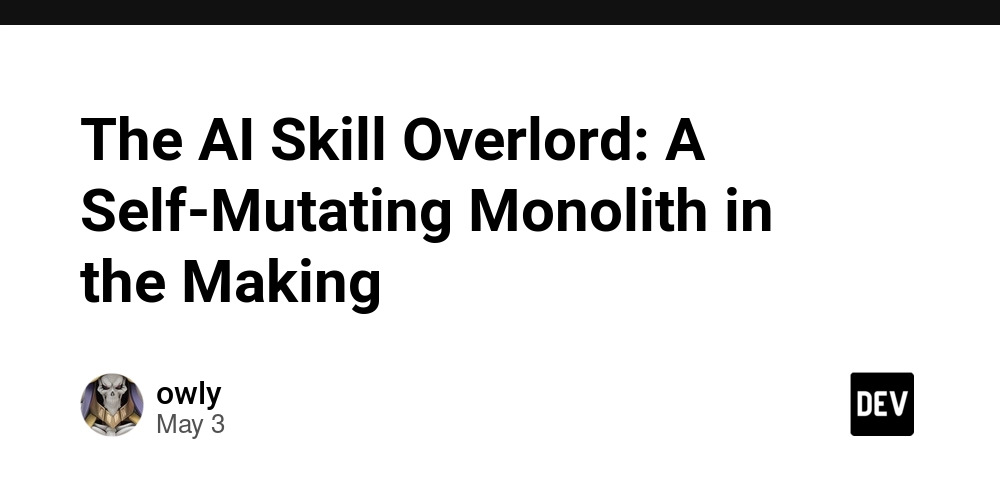 The AI Skill Overlord: A Self-Mutating Monolith in the Making