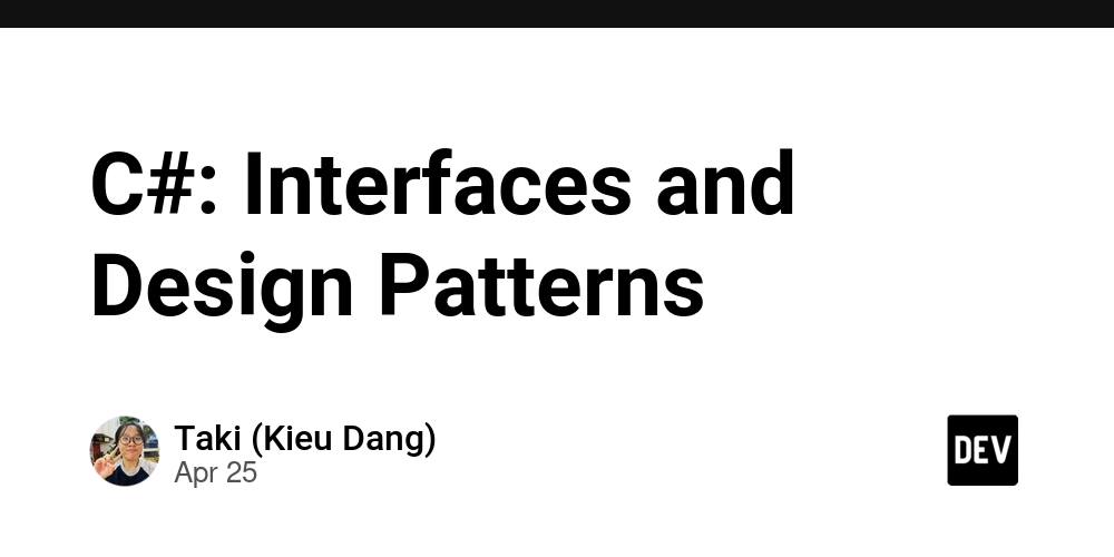C#: Interfaces and Design Patterns