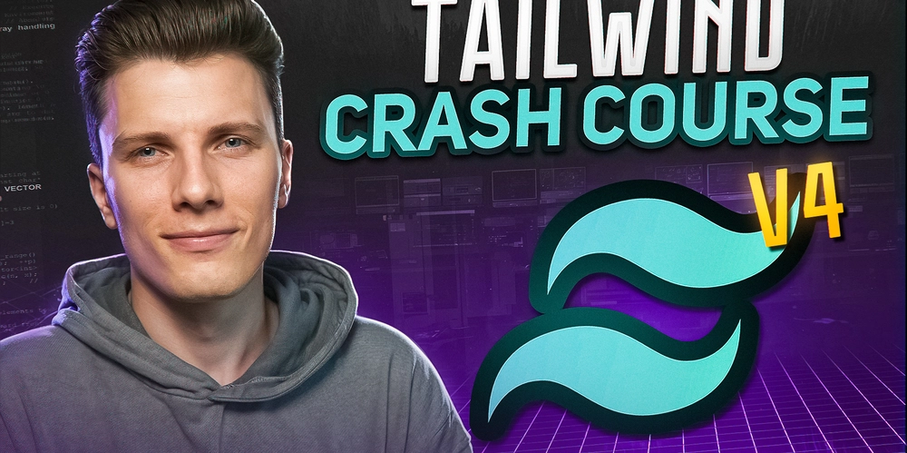 Tailwind CSS v4 Crash Course – Build from Scratch!