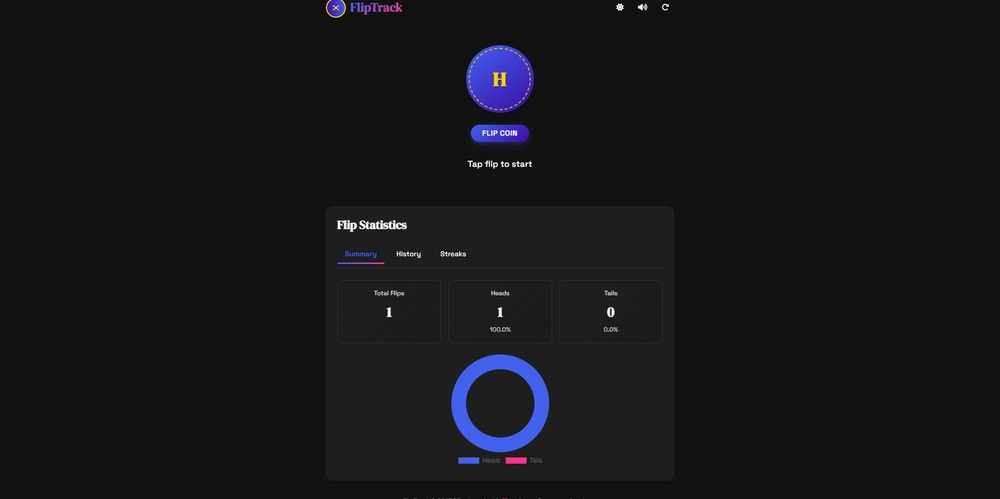 FlipTrack: The Ultimate Virtual Coin Flipper You Didn't Know You Needed