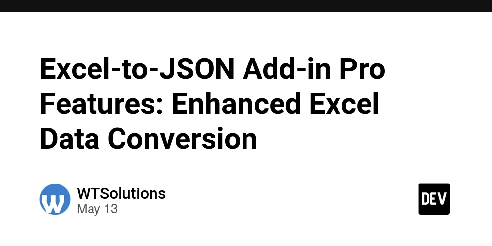 Excel-to-JSON Add-in Pro Features: Enhanced Excel Data Conversion