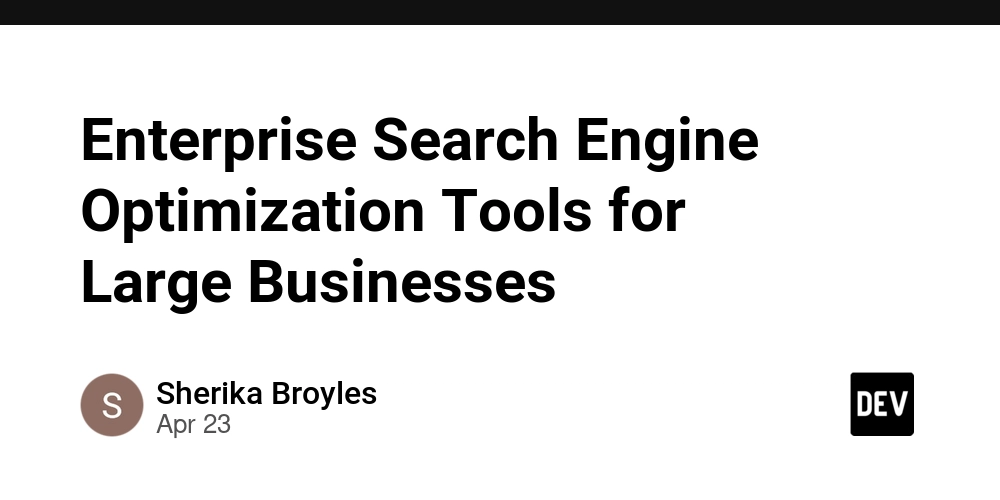 Enterprise Search Engine Optimization Tools for Large Businesses
