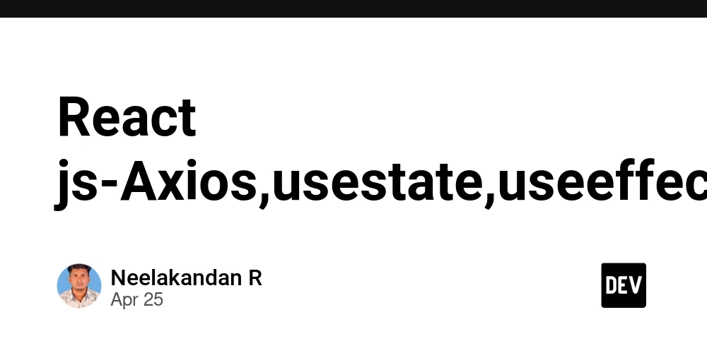 React js-Axios,usestate,useeffect