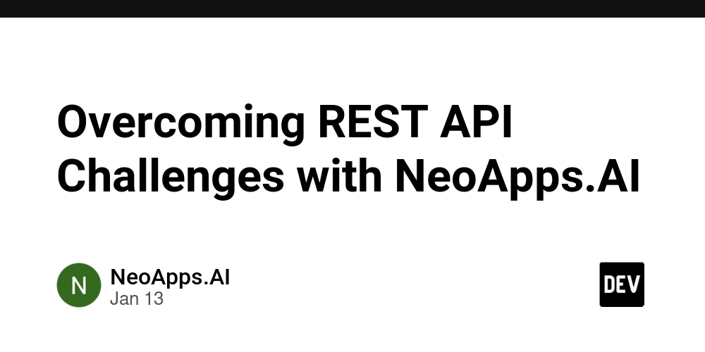 Overcoming REST API Challenges with NeoApps.AI