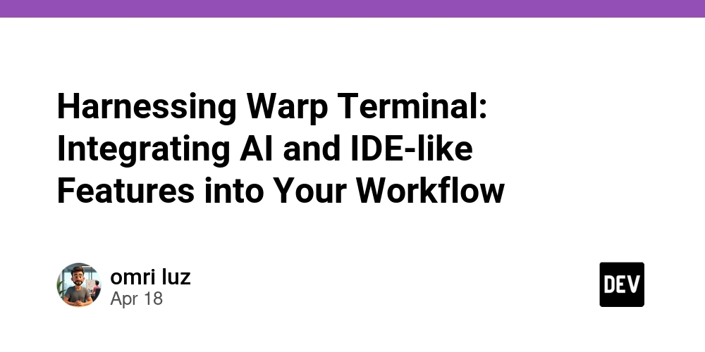 Harnessing Warp Terminal: Integrating AI and IDE-like Features into Your Workflow