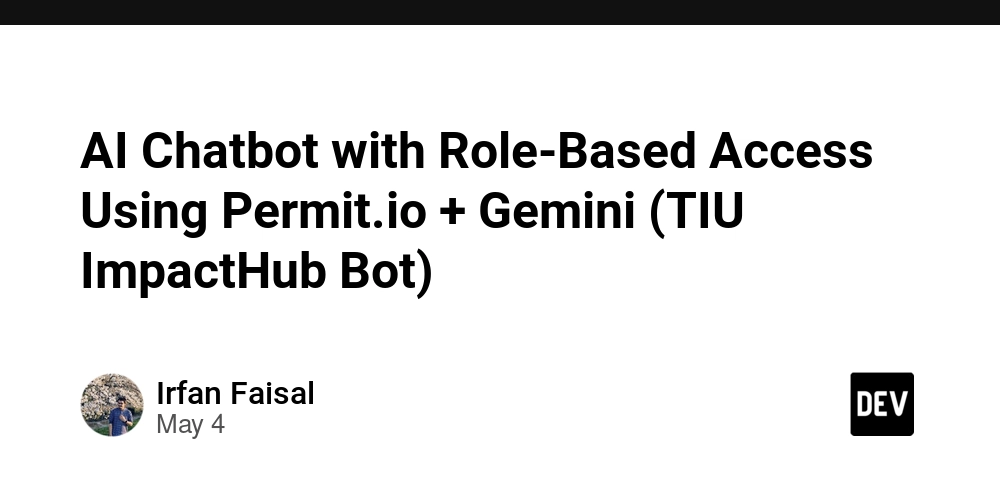 AI Chatbot with Role-Based Access Using Permit.io + Gemini (TIU ImpactHub Bot)