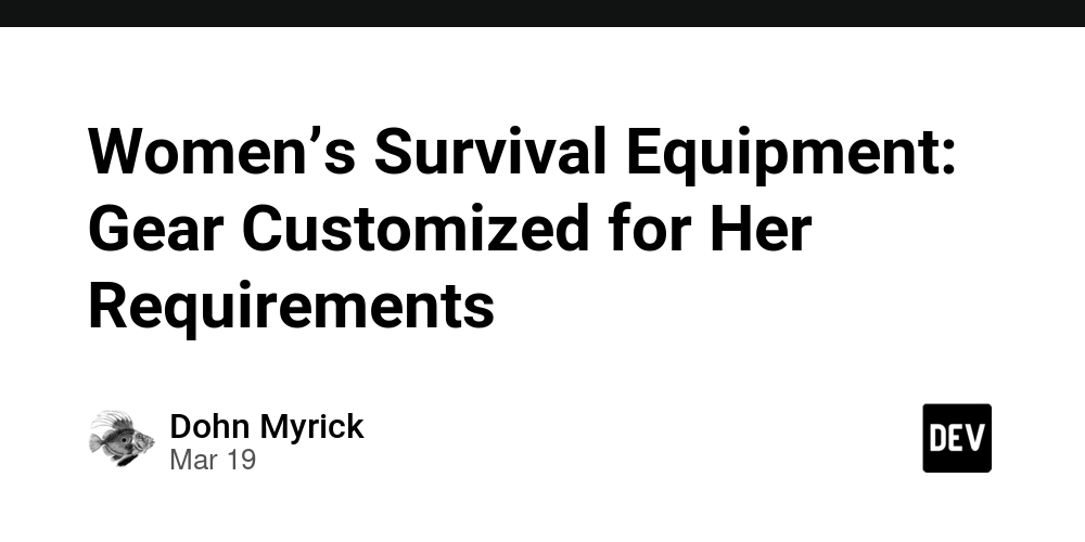 Women’s Survival Equipment: Gear Customized for Her Requirements