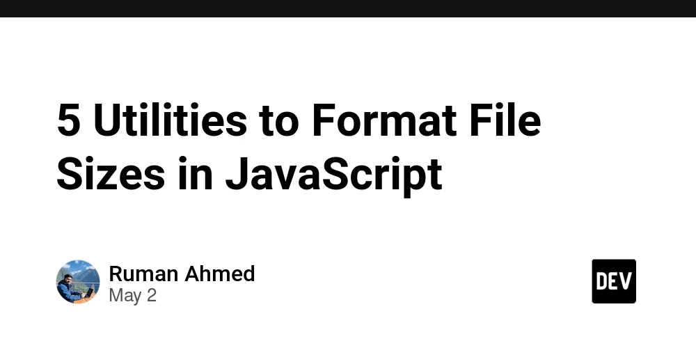 5 Utilities to Format File Sizes in JavaScript