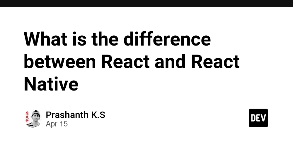 What is the difference between React and React Native