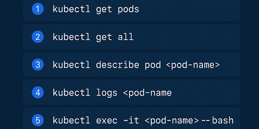 10 essential kubectl commands every dev should know