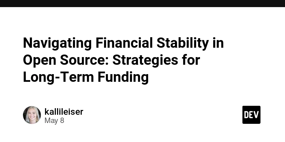 Navigating Financial Stability in Open Source: Strategies for Long-Term Funding