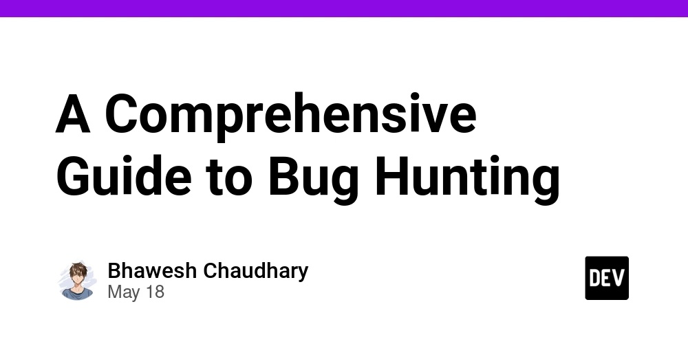 A Comprehensive Guide to Bug Hunting