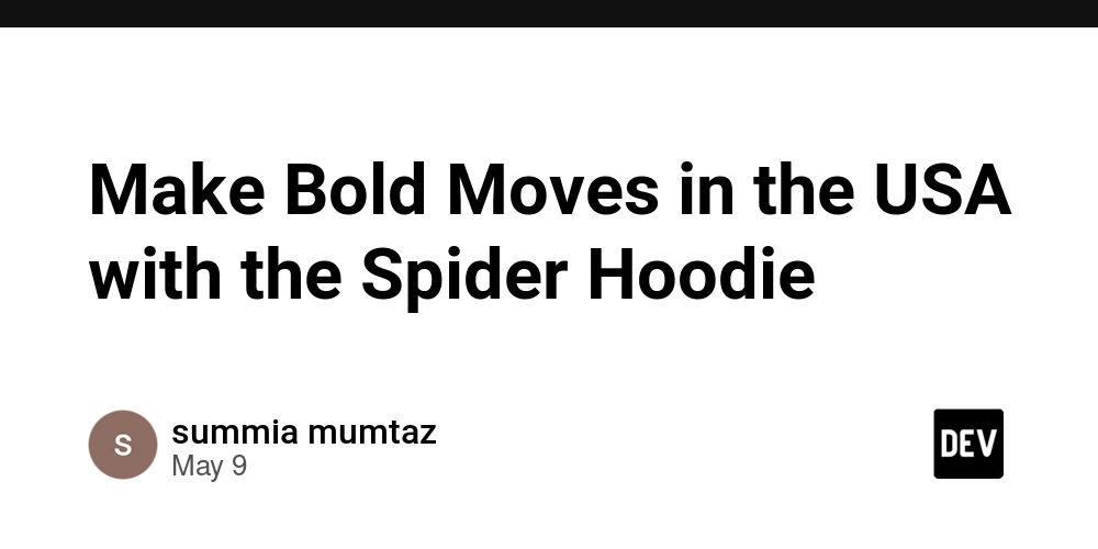 Make Bold Moves in the USA with the Spider Hoodie