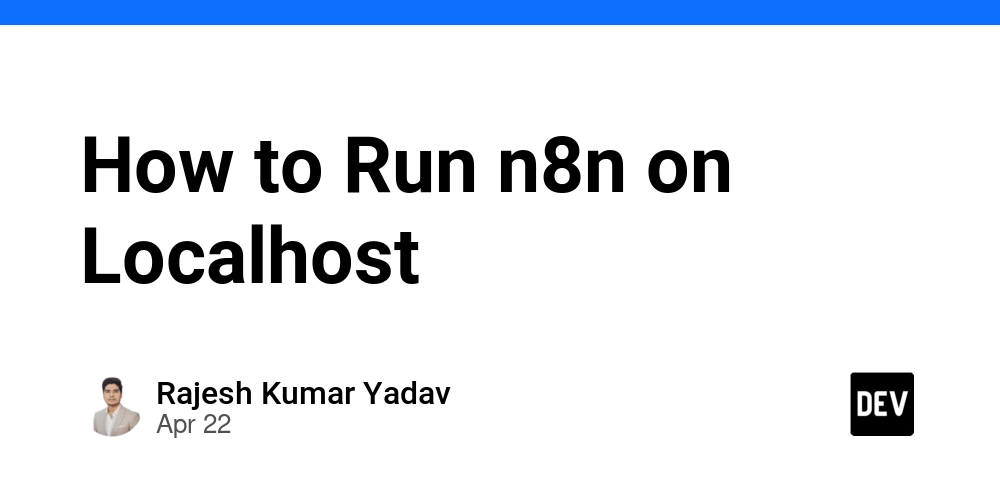 How to Run n8n on Localhost