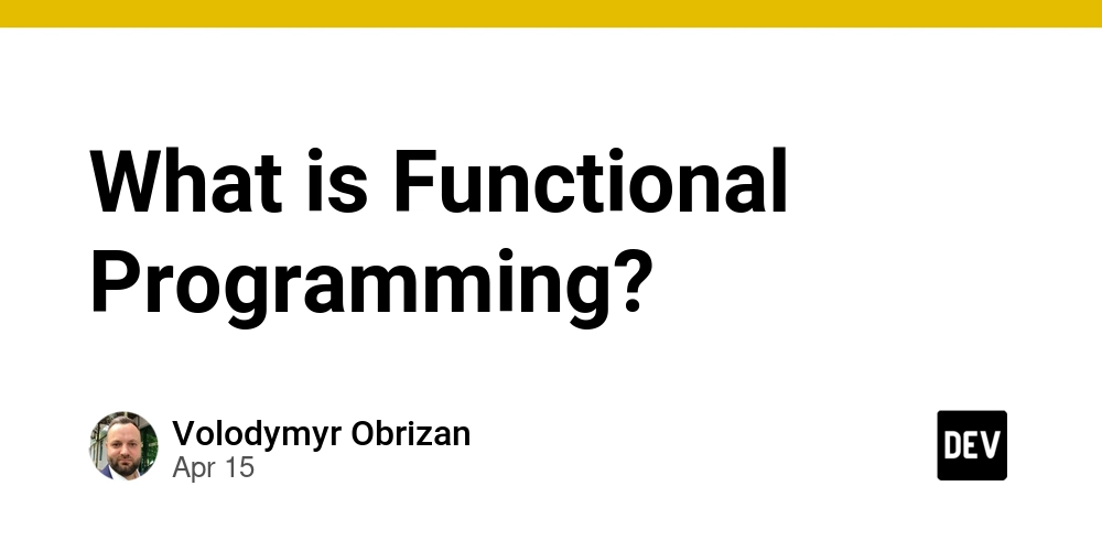 What is Functional Programming?