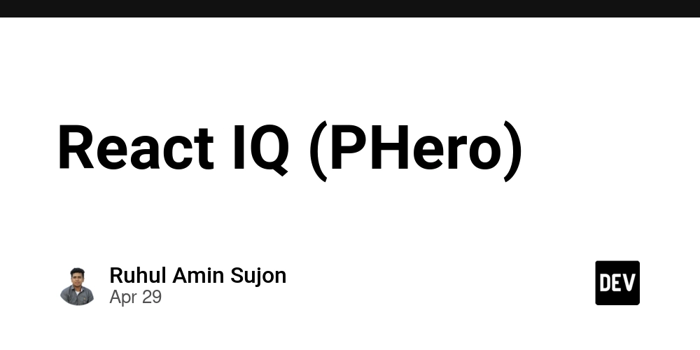 React IQ (PHero)