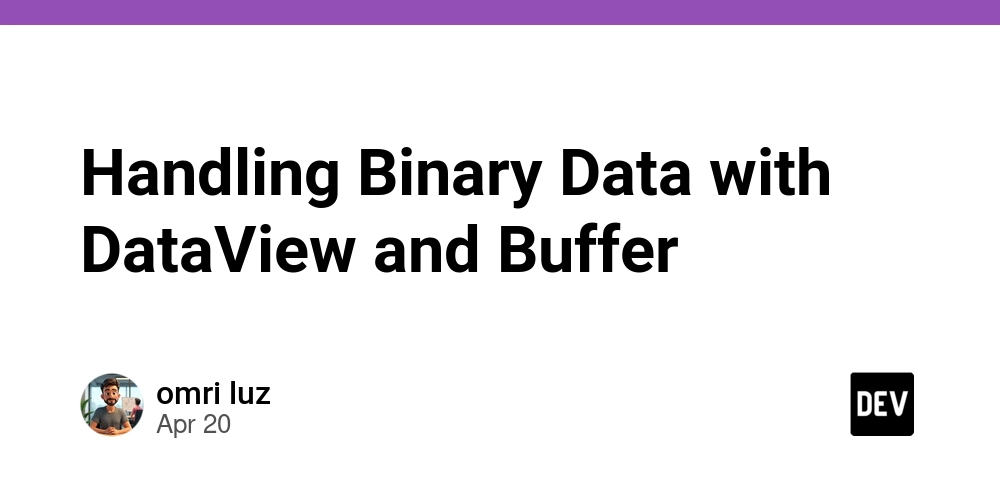 Handling Binary Data with DataView and Buffer