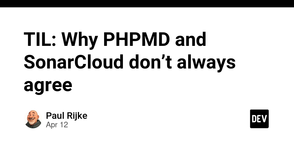 TIL: Why PHPMD and SonarCloud don’t always agree