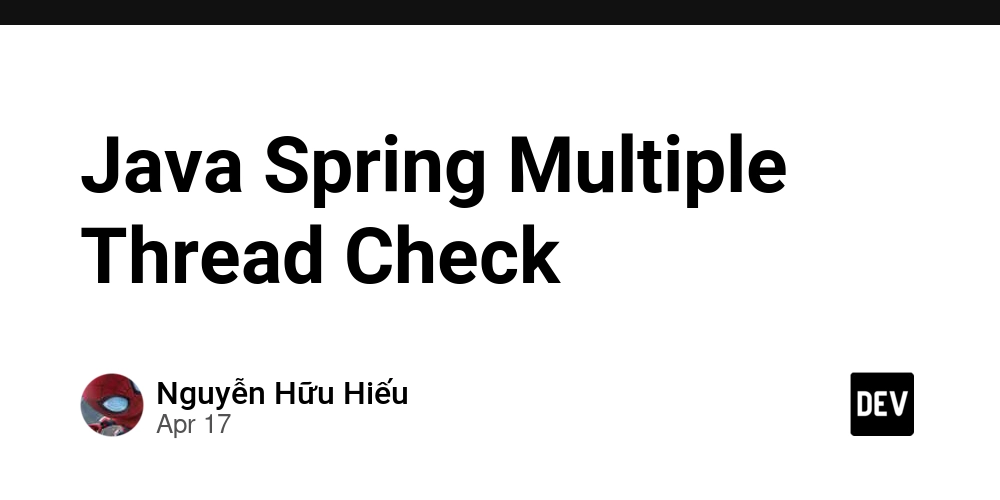 Java Spring Multiple Thread Check