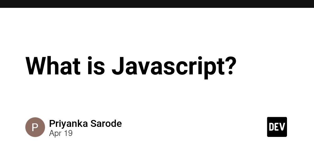 What is Javascript?