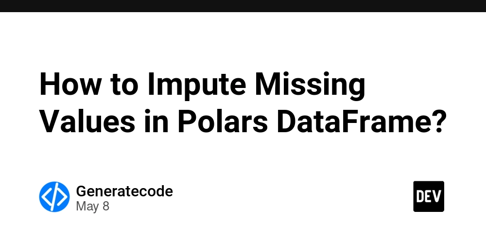 How to Impute Missing Values in Polars DataFrame?