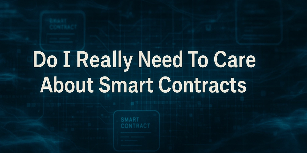 Do I Need to Know About Smart Contracts?