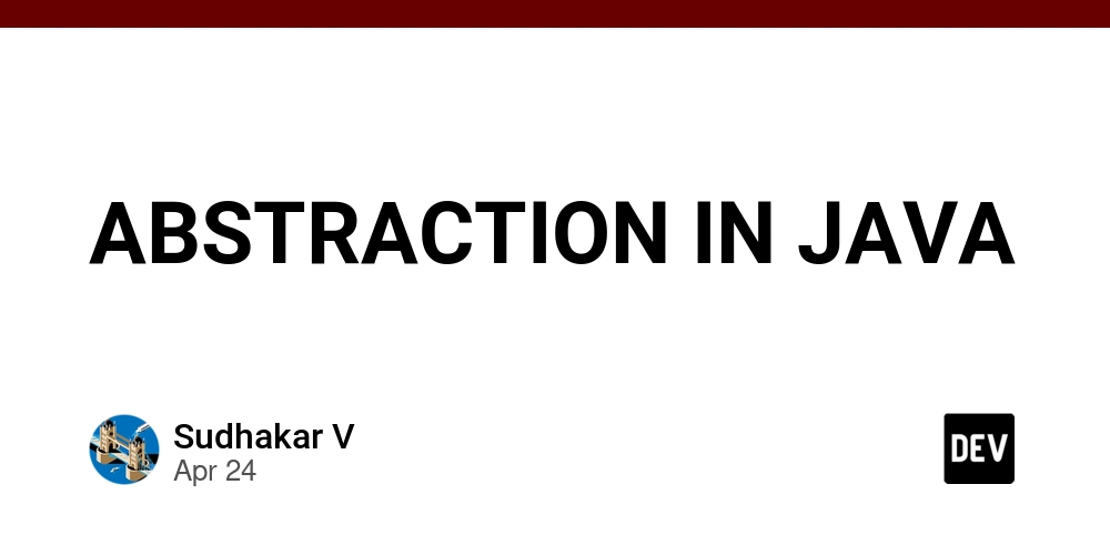 ABSTRACTION IN JAVA