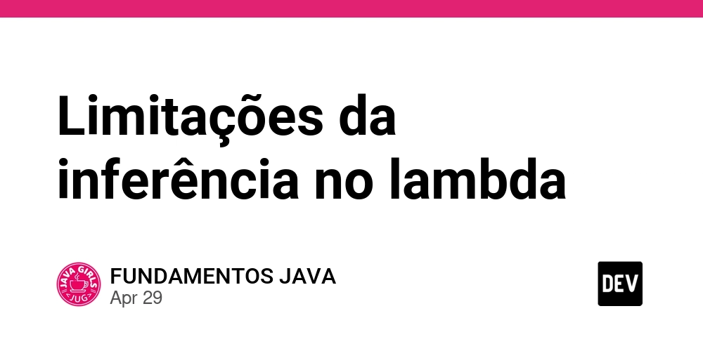 Limitações da inferência no lambda