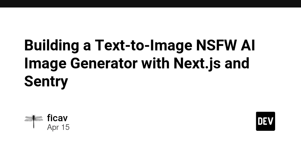 Building a Text-to-Image NSFW AI Image Generator with Next.js and Sentry