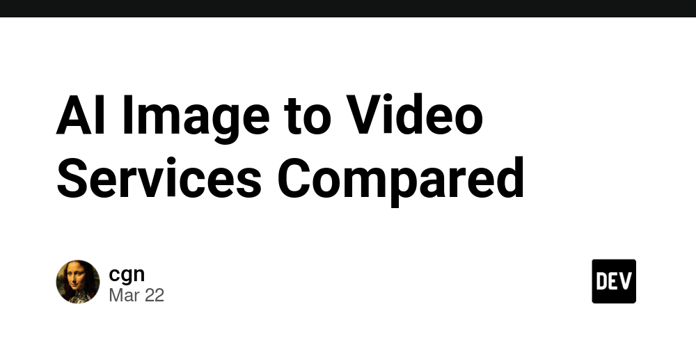 AI Image to Video Services Compared
