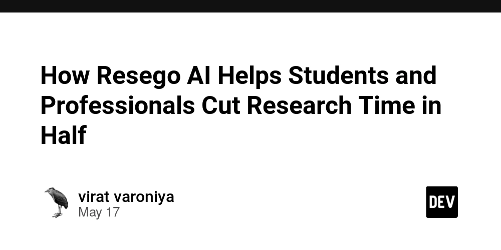 How Resego AI Helps Students and Professionals Cut Research Time in Half