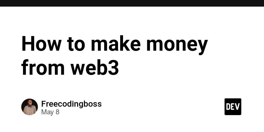 How to make money from web3